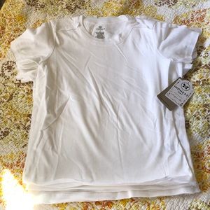 Honest Organic Cotton undershirts white Size 5T